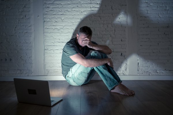 Husband ashamed of his porn use.